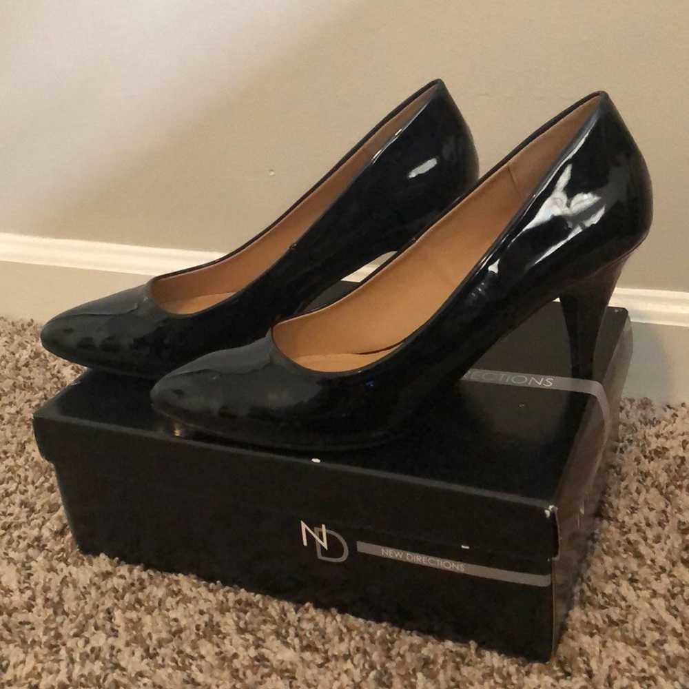 Black New Directions Heels